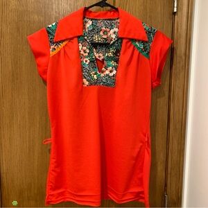 Vintage handmade top with collar